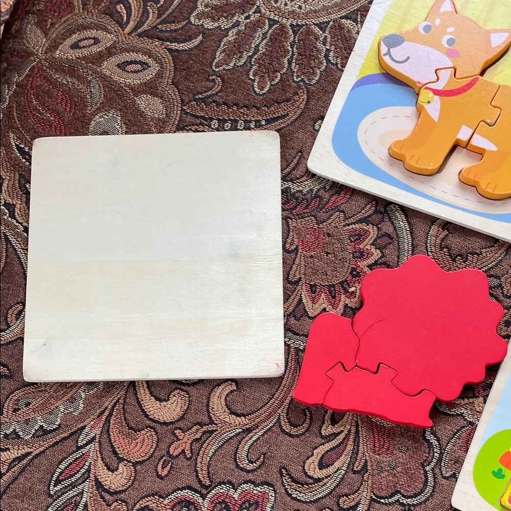 Animal Puzzle Set of 8 for Kids - Multicolor